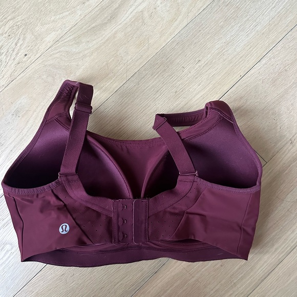 Lululemon Run Times Bra in Red Merlot - Picture 4 of 6